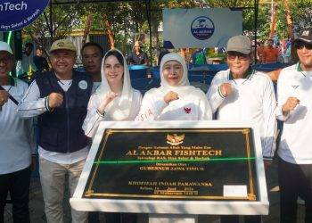 Tahun Baru Islam 2026, Gubernur Khofifah Resmikan “FishTech” di Masjid Al-Akbar