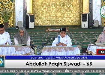 Seorang Siswa MI Masjid Al-Akbar Surabaya Hafalkan 10 Juz Al-Qur’an