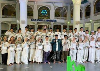 Maulid Nabi, Remas-GenZI Masjid Al-Akbar Ganti Kepengurusan untuk Periode 2026-2027
