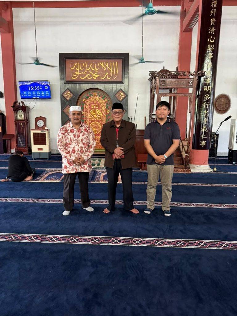 Tim MAS di Masjid Xianxian